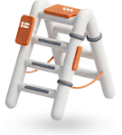 نردبان هوشمند طلایی