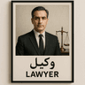 وکیل پایه یک دادگستری با بیست سال سابقه وکالت